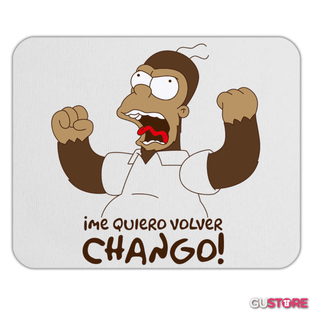 Mousepad Me Quiero Volver Chango