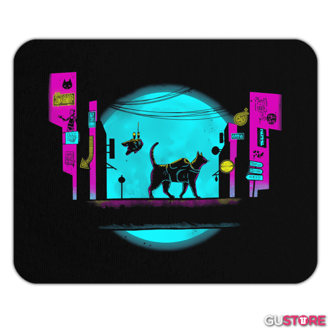 Mousepad Cyber Cat