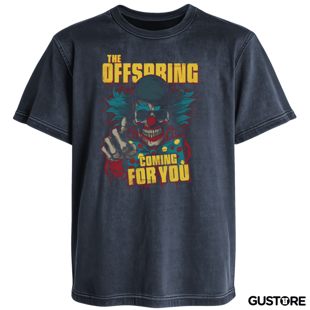 Polera desgastada The offspring comming for you