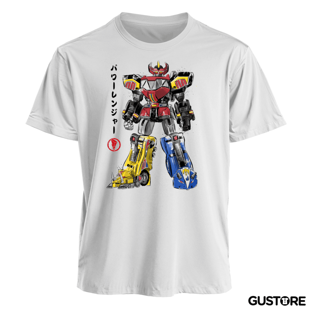 Polera Mighty Morphin Megazord
