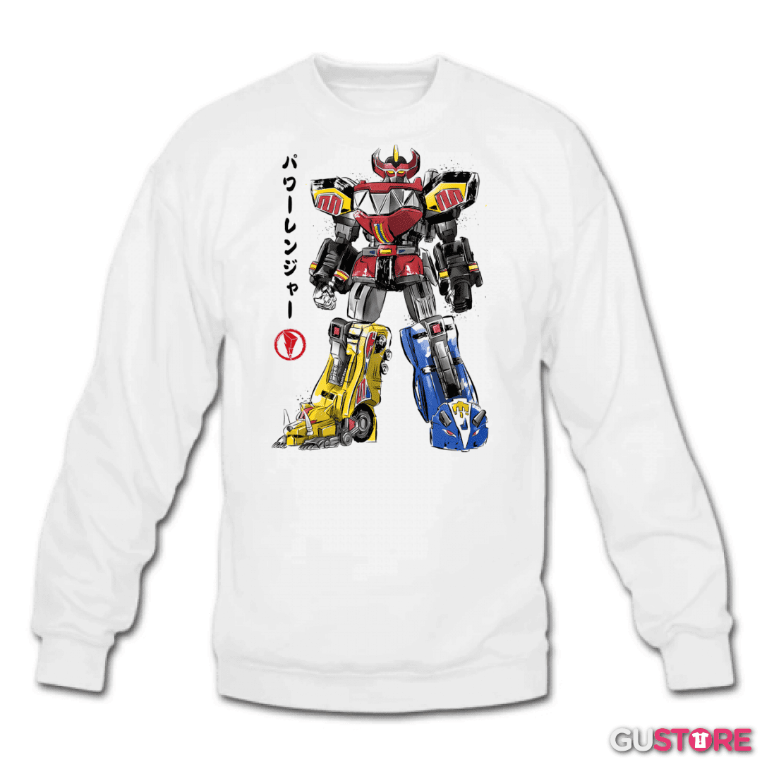 Poleron polo Mighty Morphin Megazord