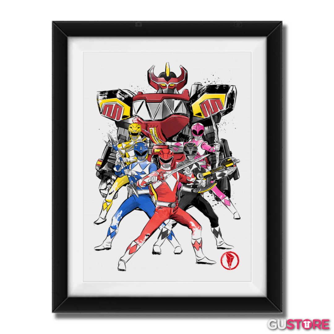 Cuadro decorativo Power Rangers 2