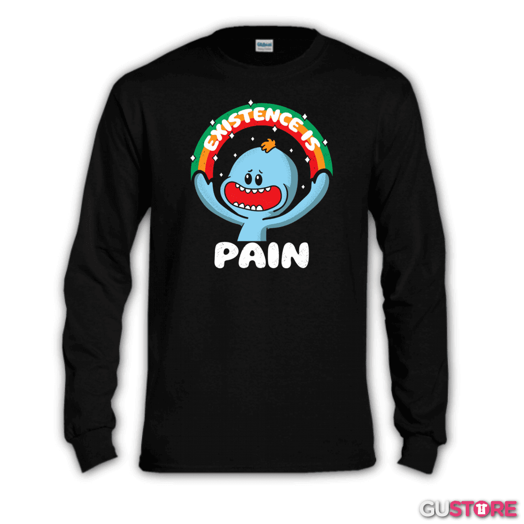 Polera manga larga Existence is Pain 