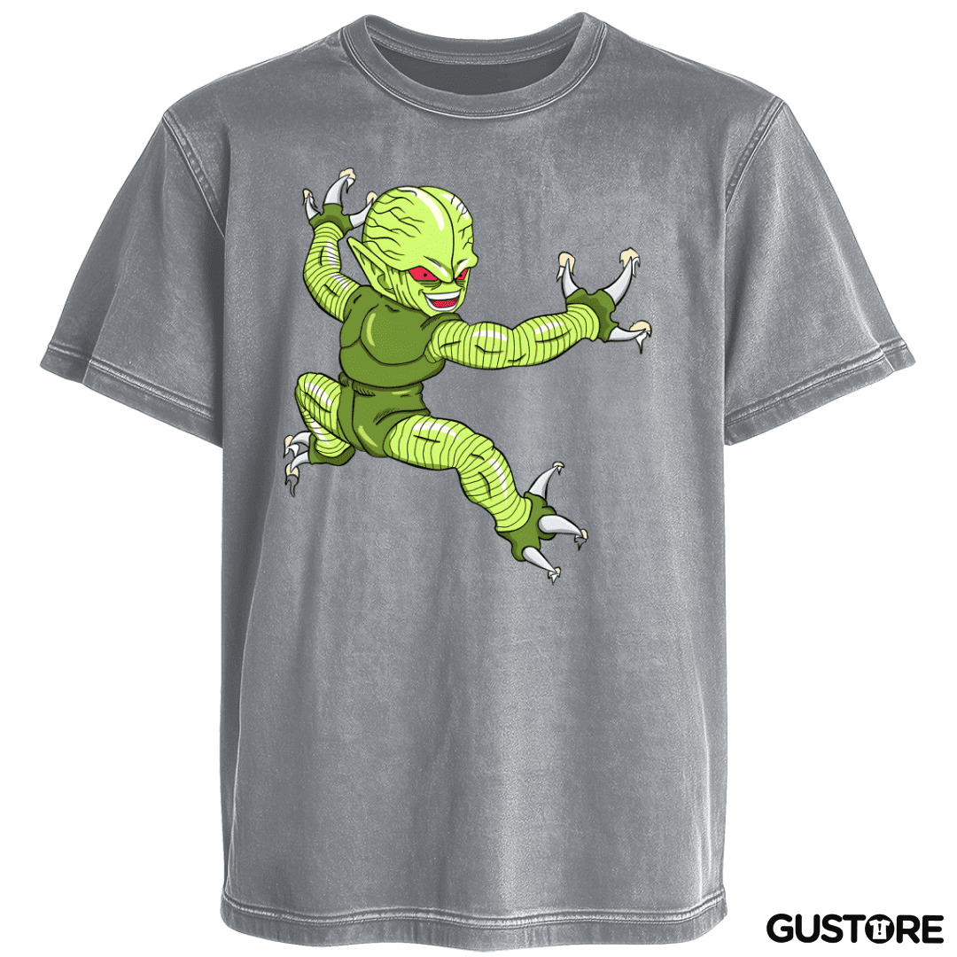 Polera desgastada Saibaman Explosivo