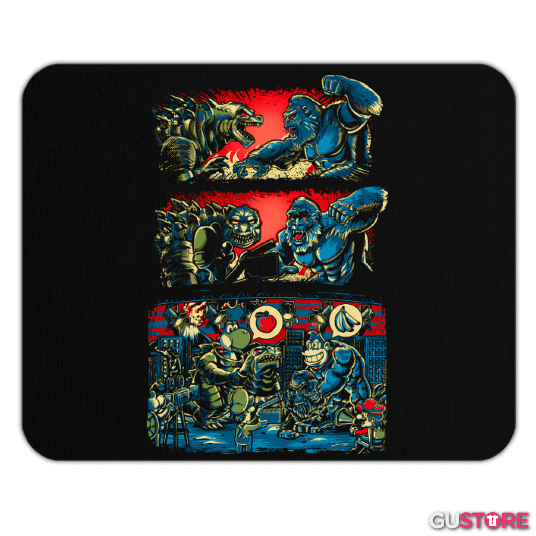 Mousepad Yoshizila vs DonKing Kong