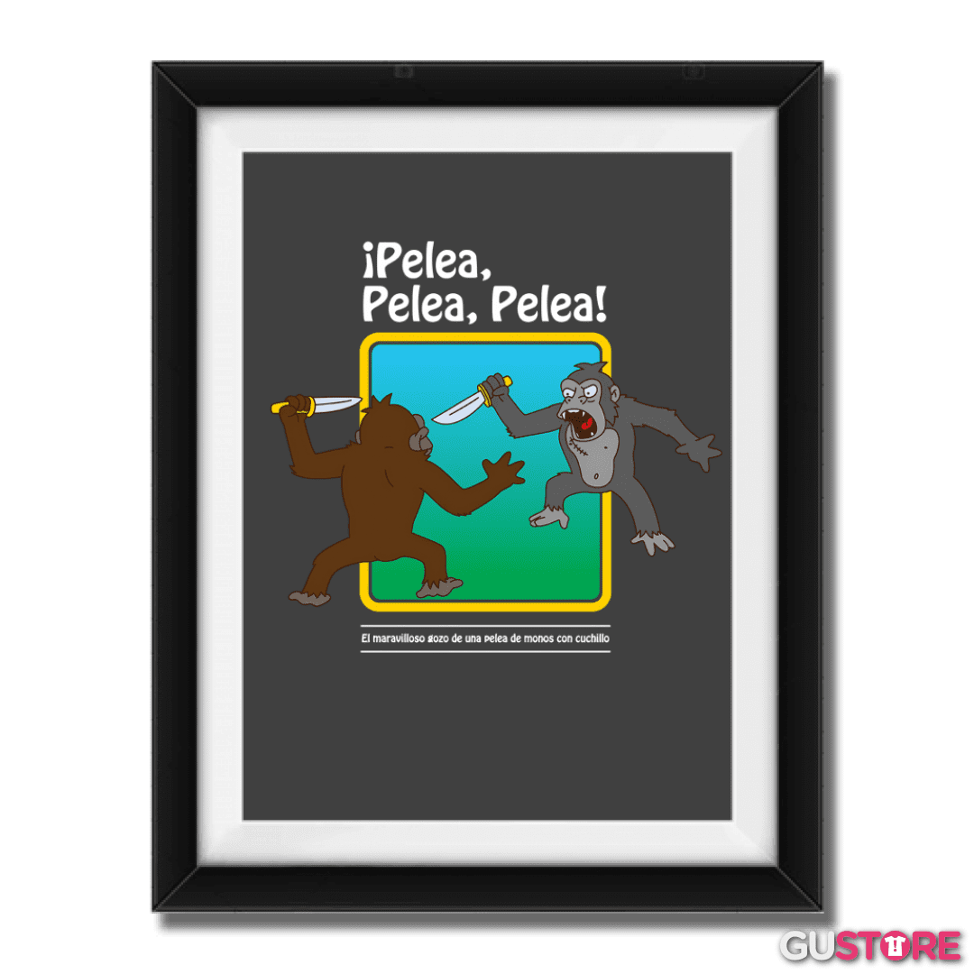 Cuadro decorativo Pelea Pelea Pelea