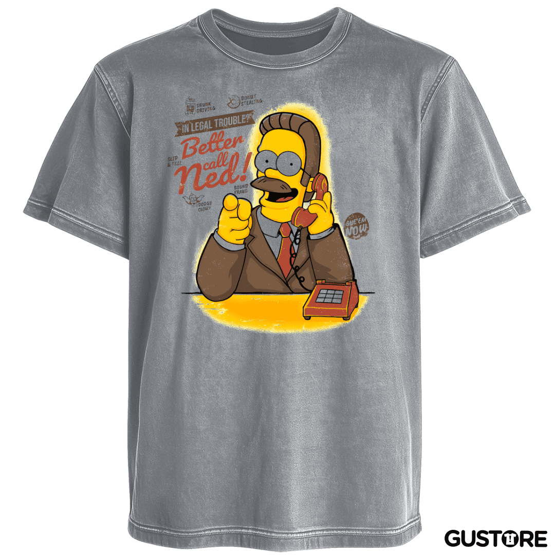 Polera desgastada Better Call Ned
