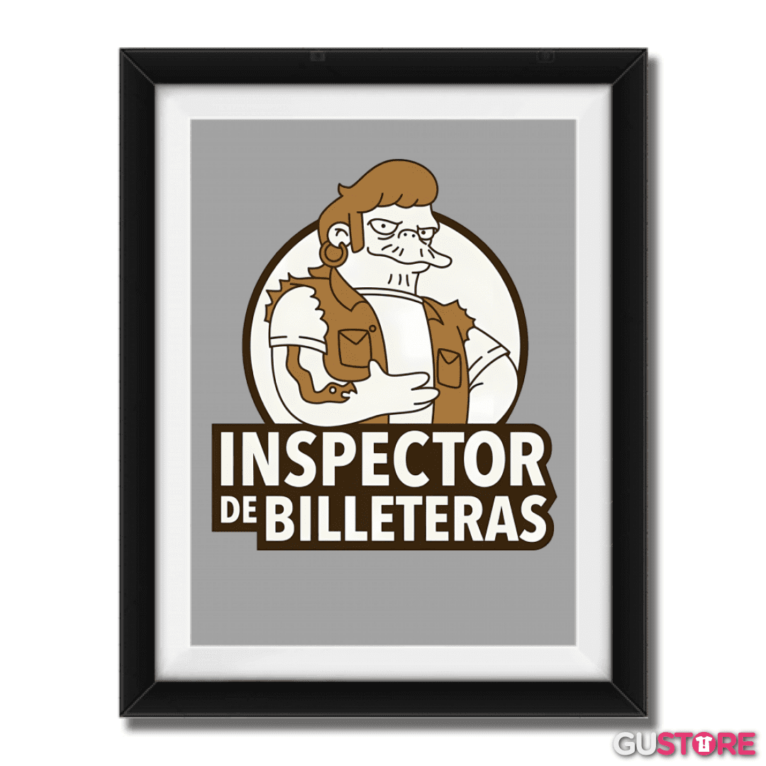 Cuadro decorativo Inspector de Billeteras