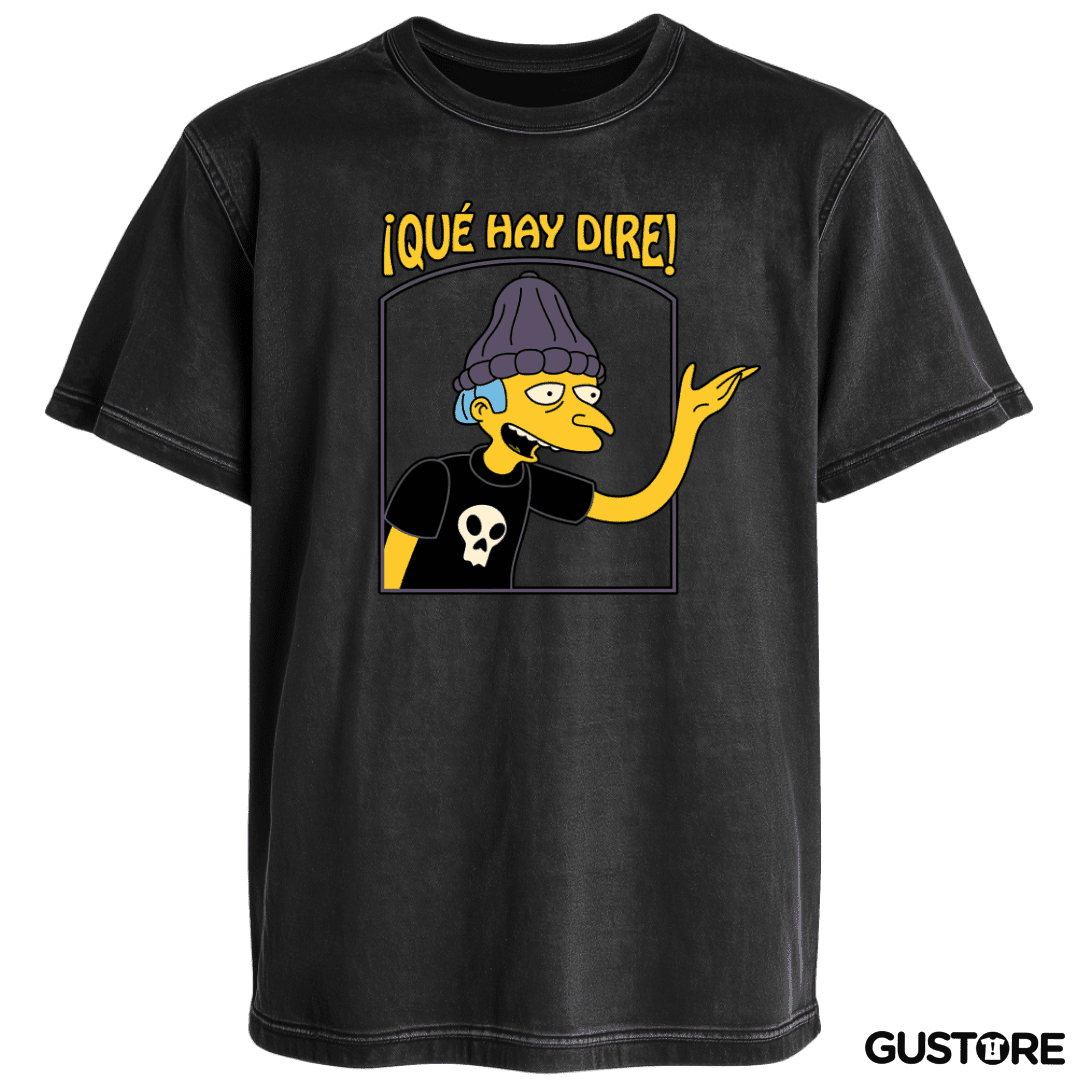 Polera desgastada Qué hay Dire!