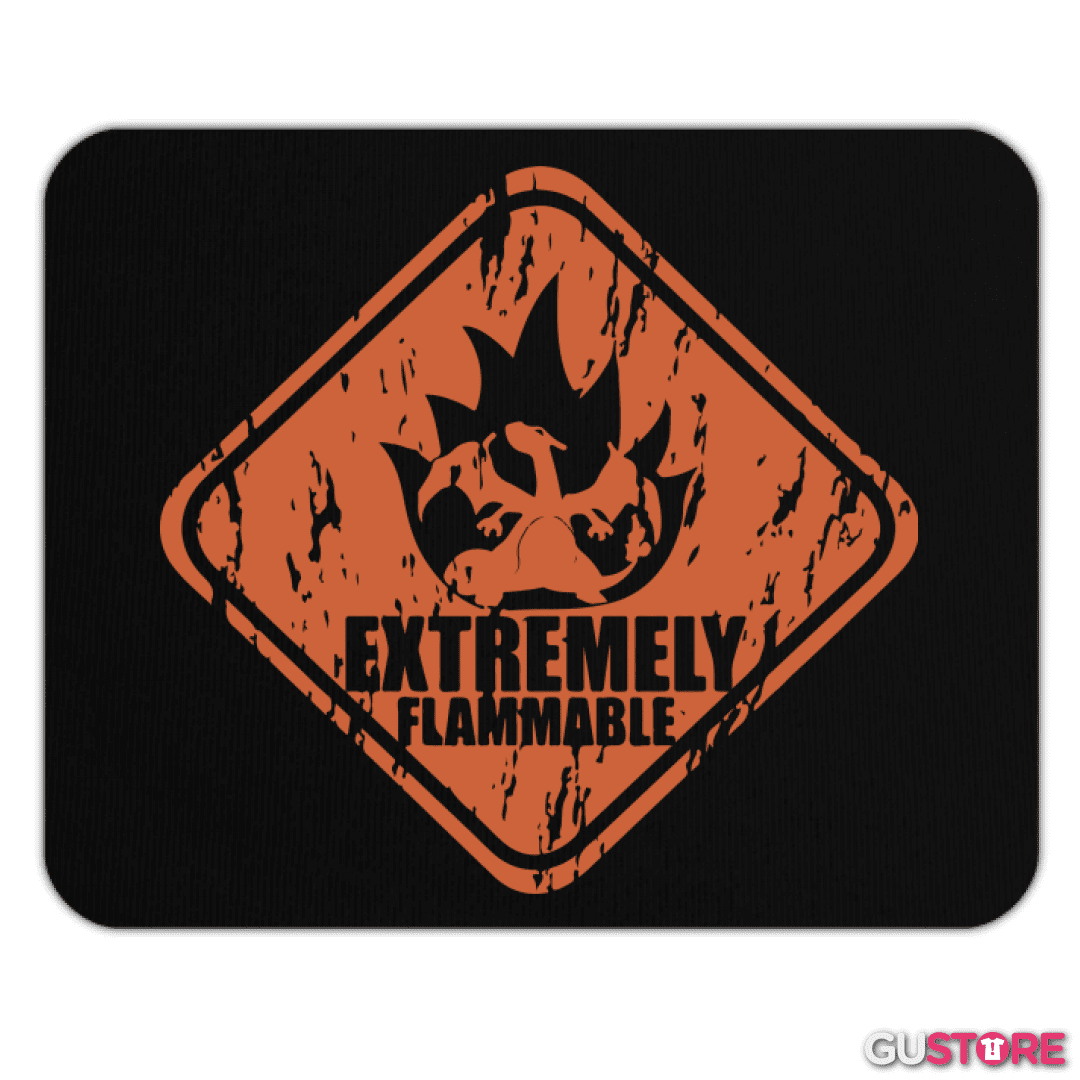 Mousepad Extremely flammable