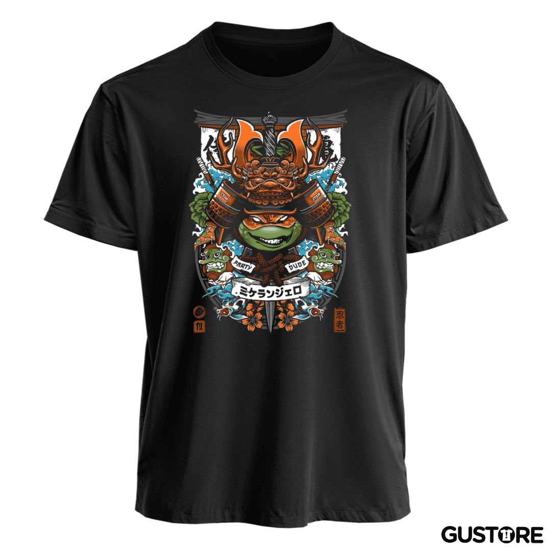 Polera Michelangelo Samurai 