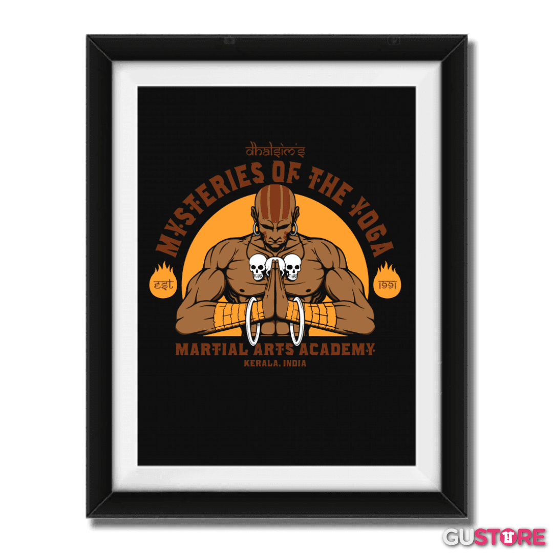 Cuadro decorativo Dhalsim gym
