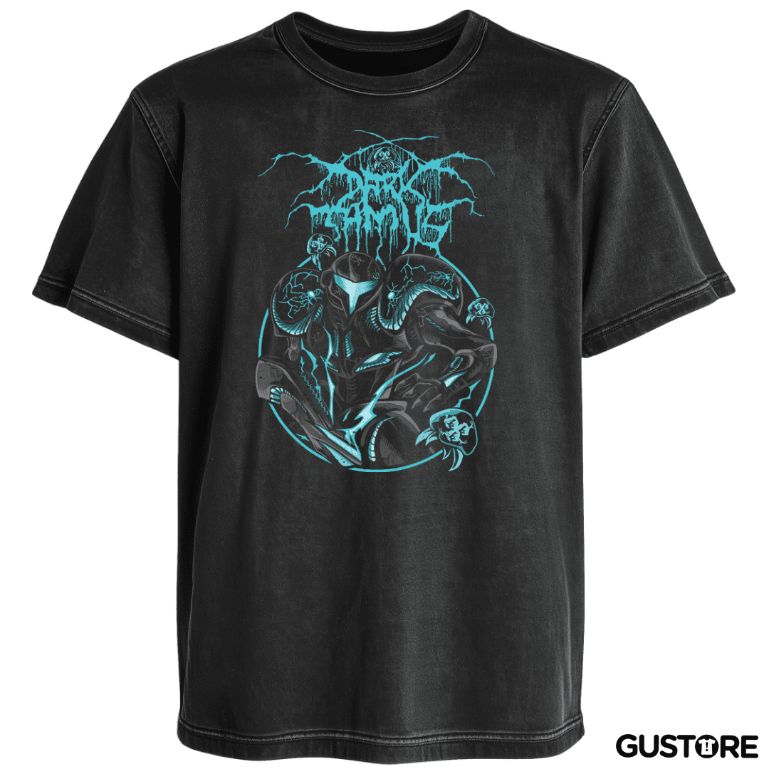 Polera desgastada Dark Samus