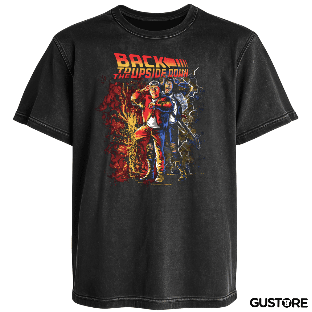 Polera desgastada Back to the Upside Down