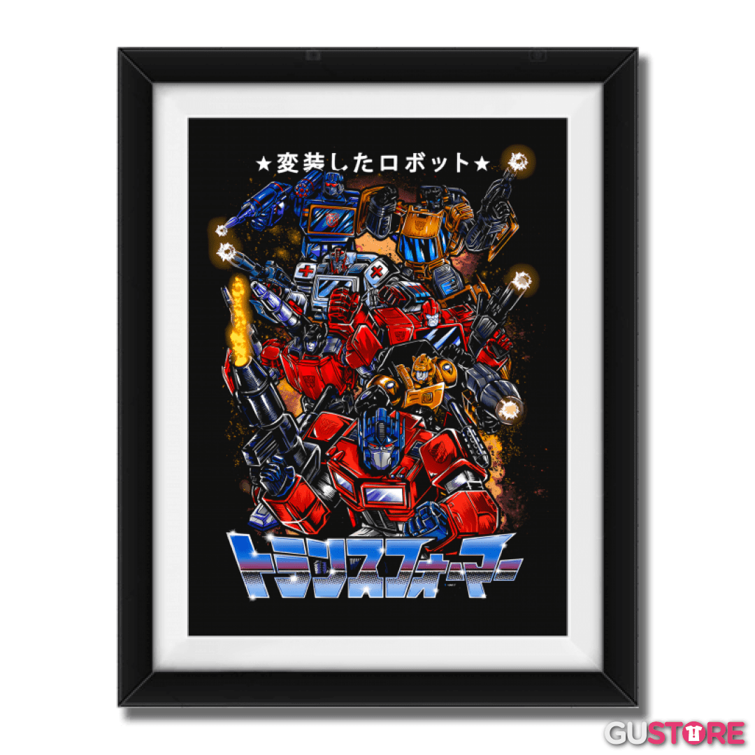 Cuadro decorativo Escuadrón Autobots