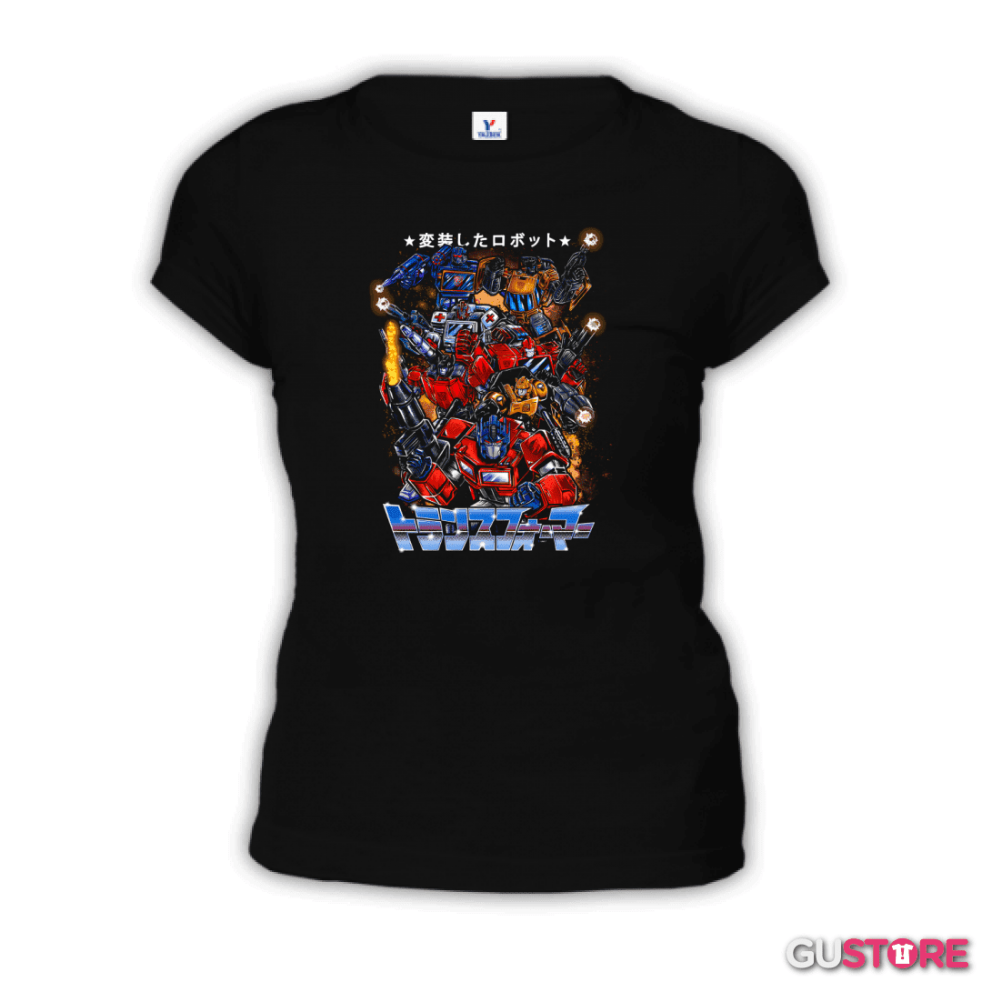 Polera de Mujer Escuadrón Autobots