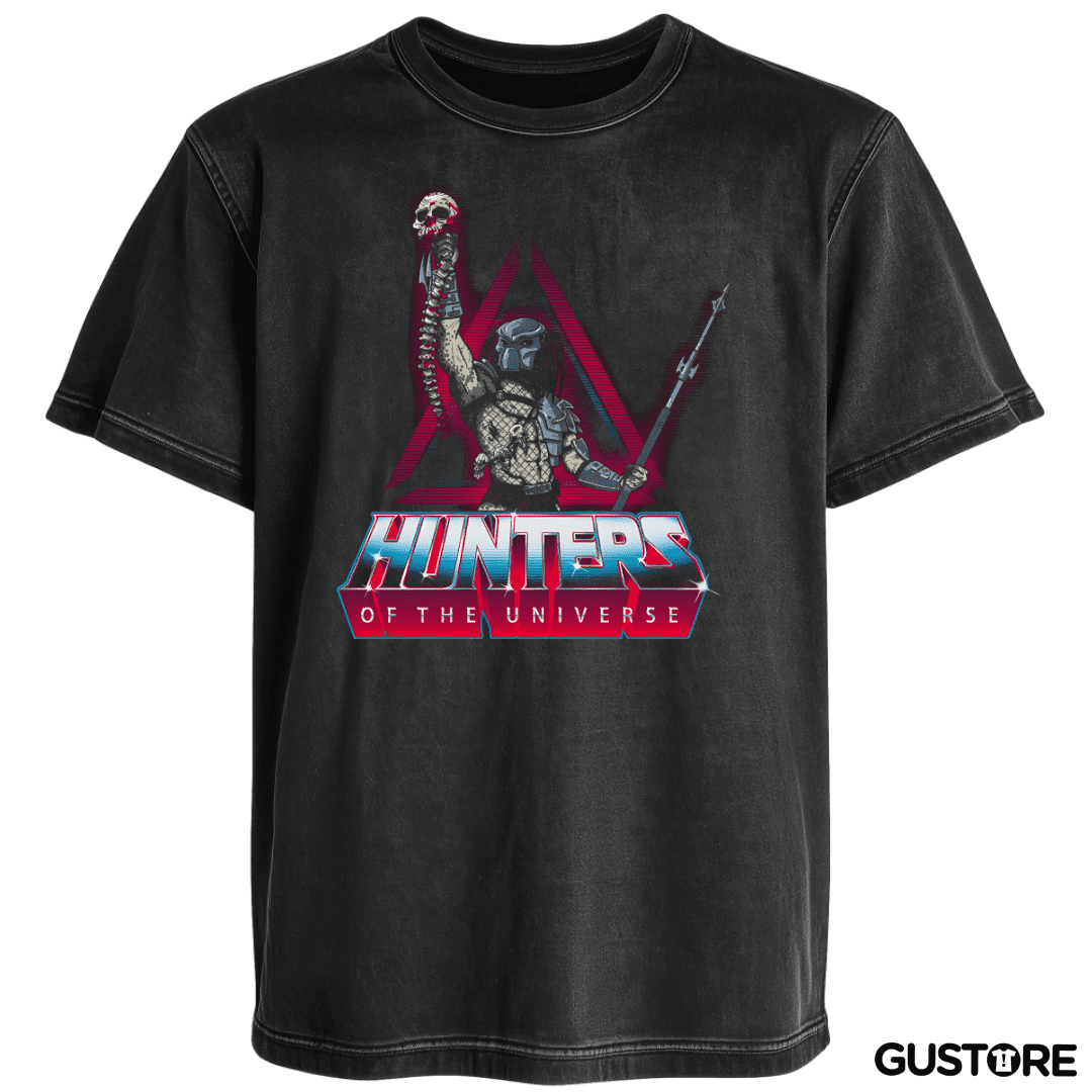 Polera desgastada Hunters of the Universe