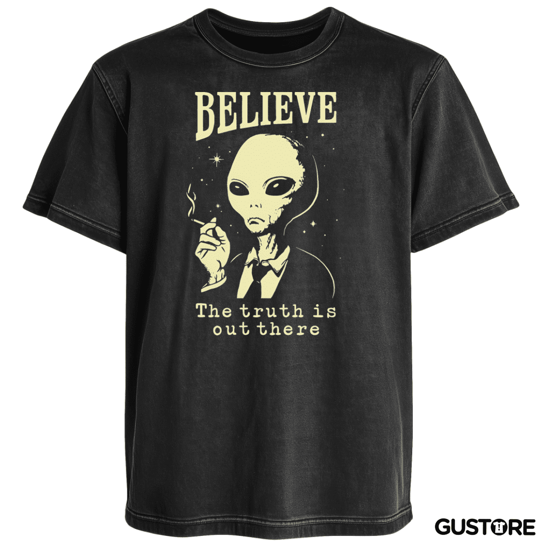 Polera desgastada Believe The Truth