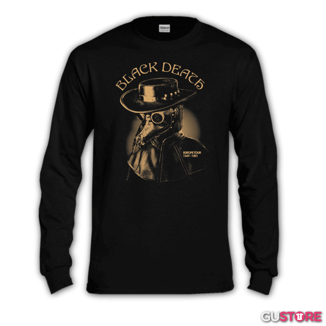 Polera manga larga Black Death 