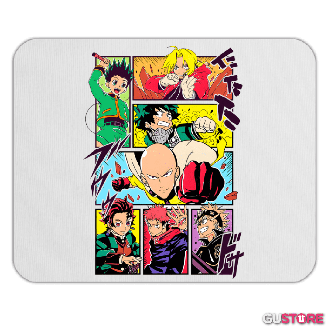Mousepad Héroes Shonen