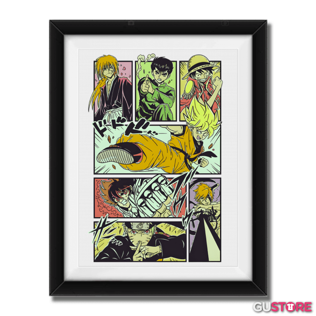 Cuadro decorativo Leyendas Shonen