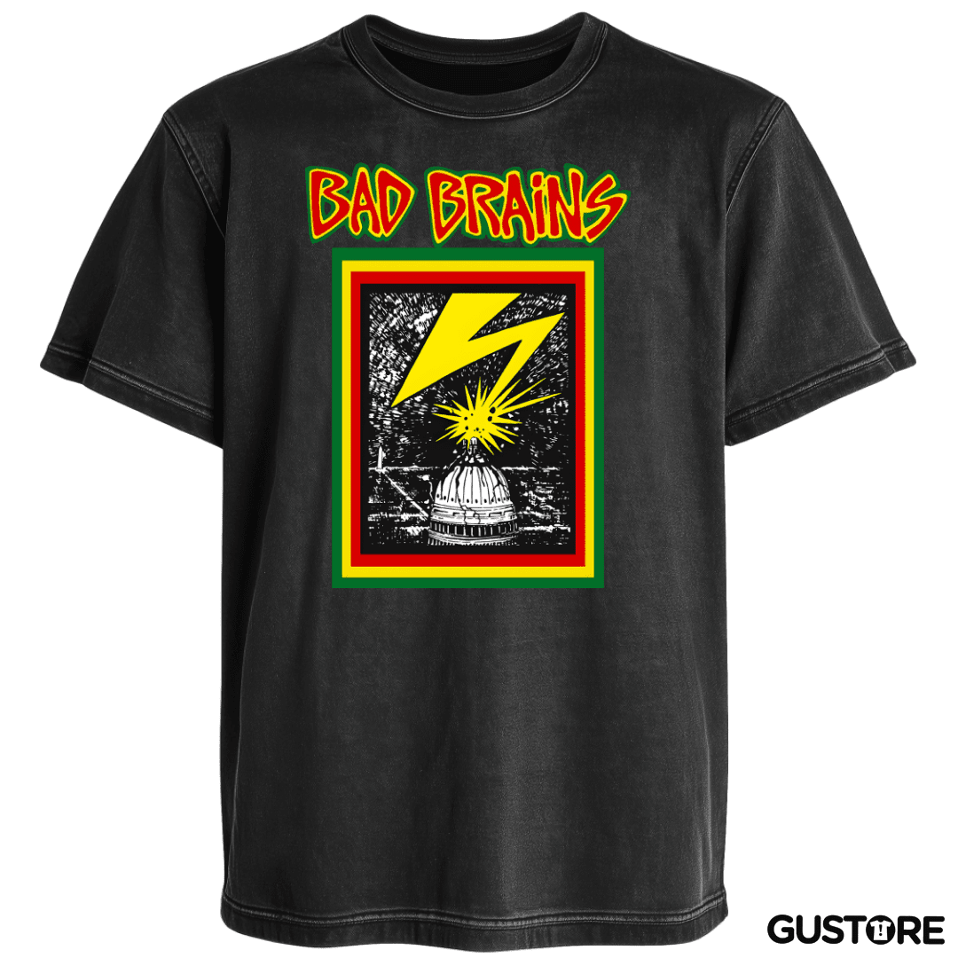 Polera desgastada Bad Brains 
