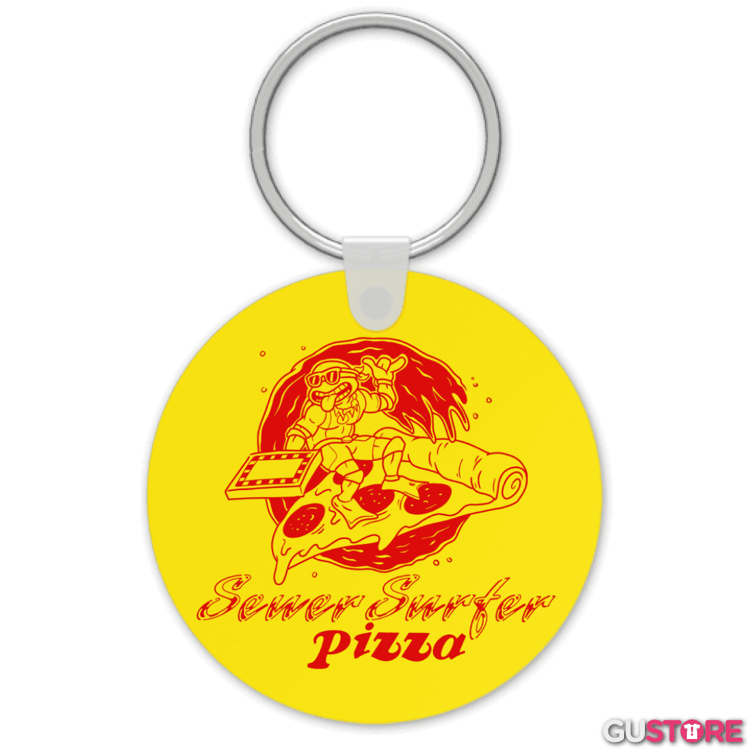 Llavero Surfer Ninja Pizza