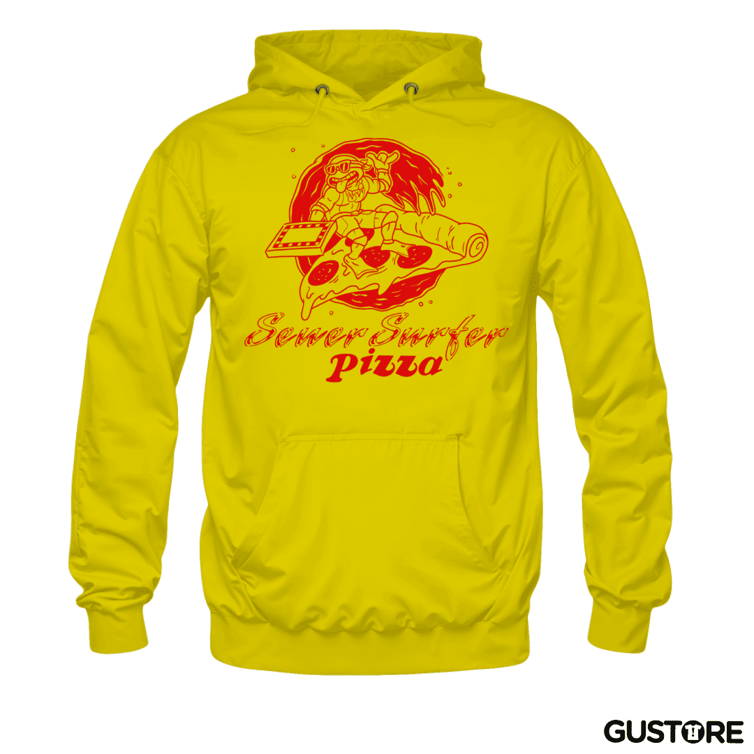 Polerón Canguro Surfer Ninja Pizza