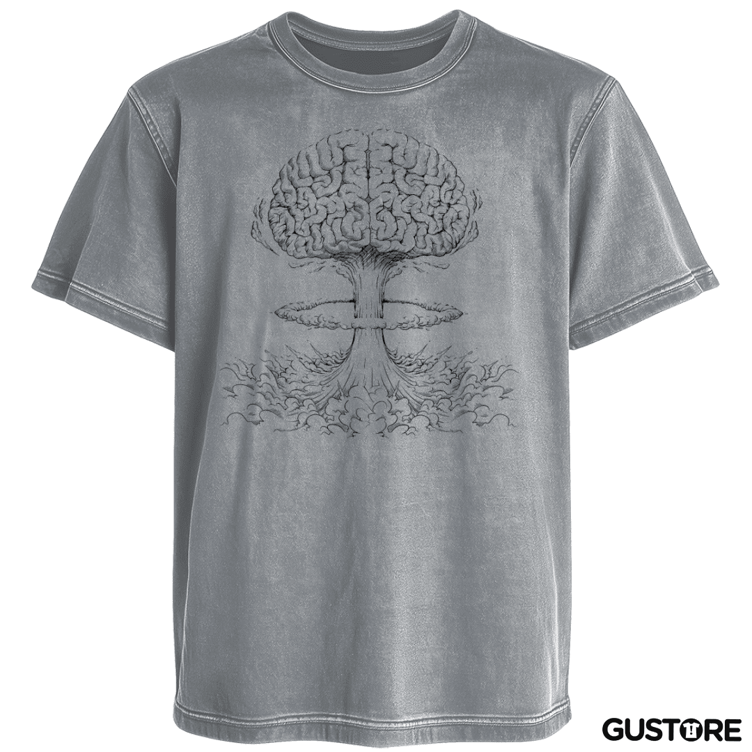 Polera desgastada Mind Blowing
