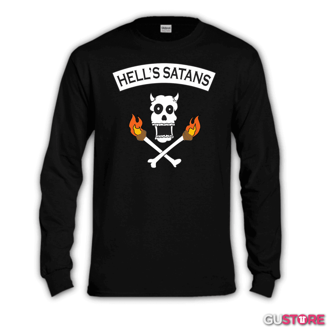 Polera manga larga Hells Satans