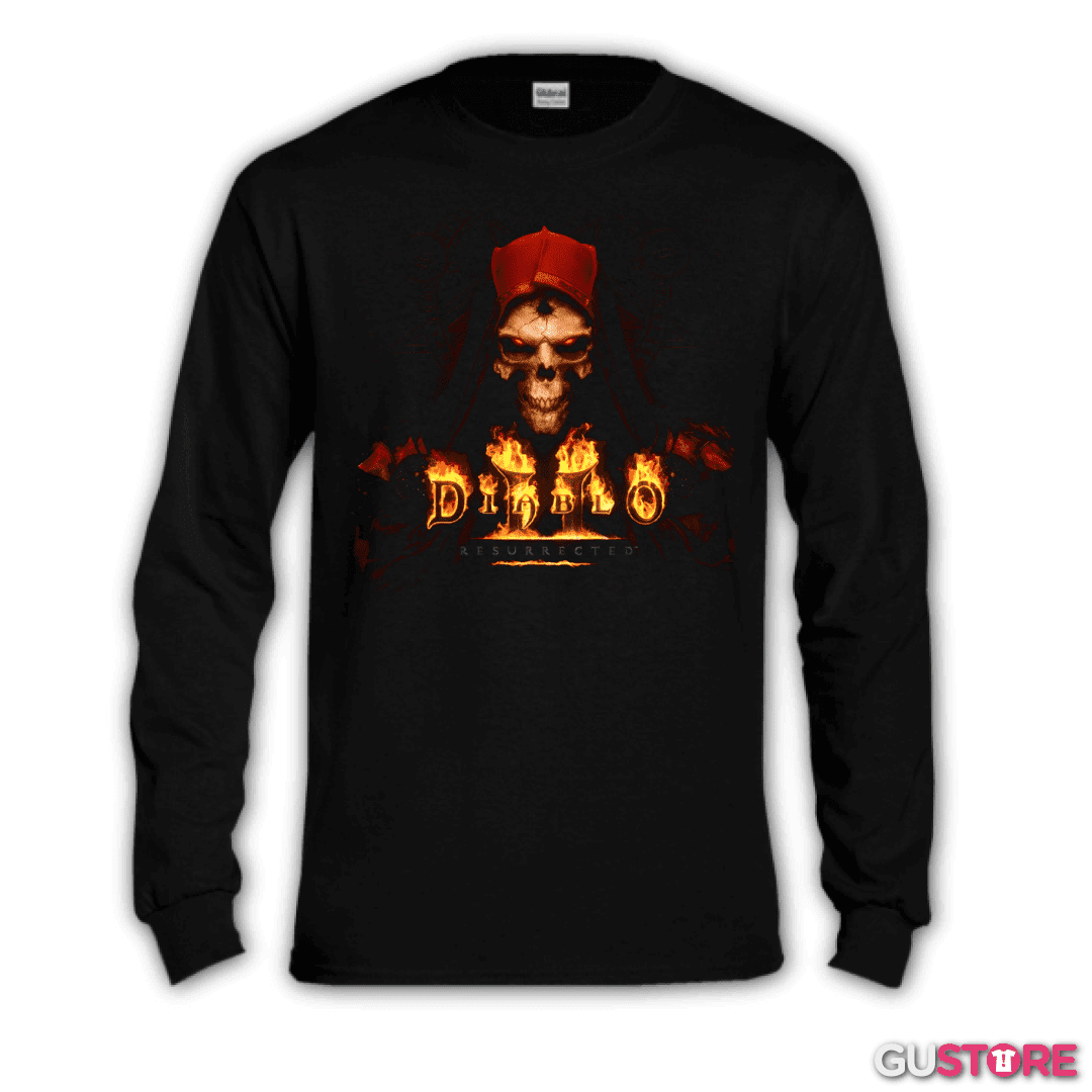 Polera manga larga Diablo II Resurrected