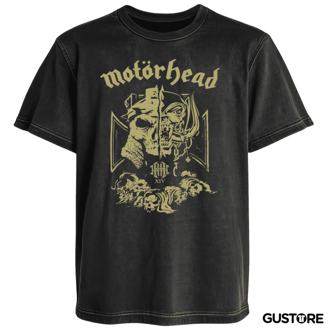 Polera desgastada MotorHHHead