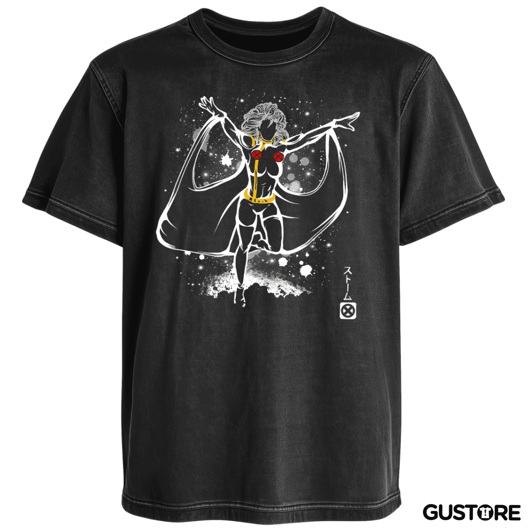 Polera desgastada Tormenta