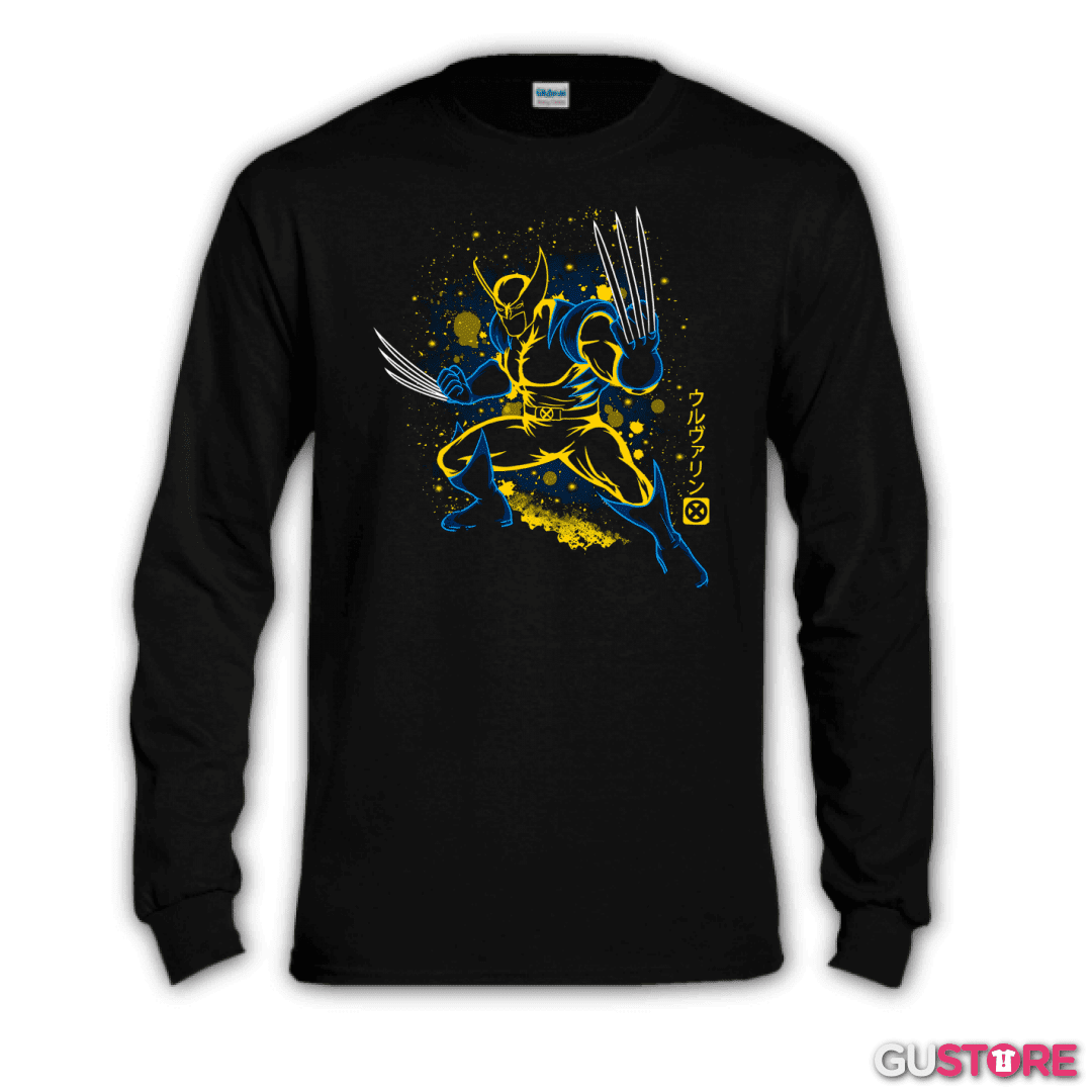 Polera manga larga Wolverine Logan