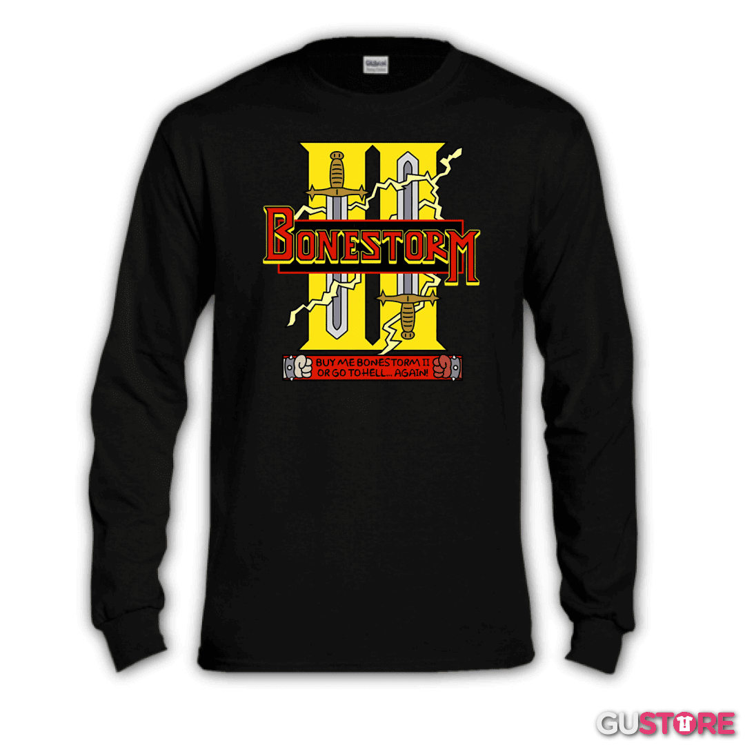 Polera manga larga Bonestorm II