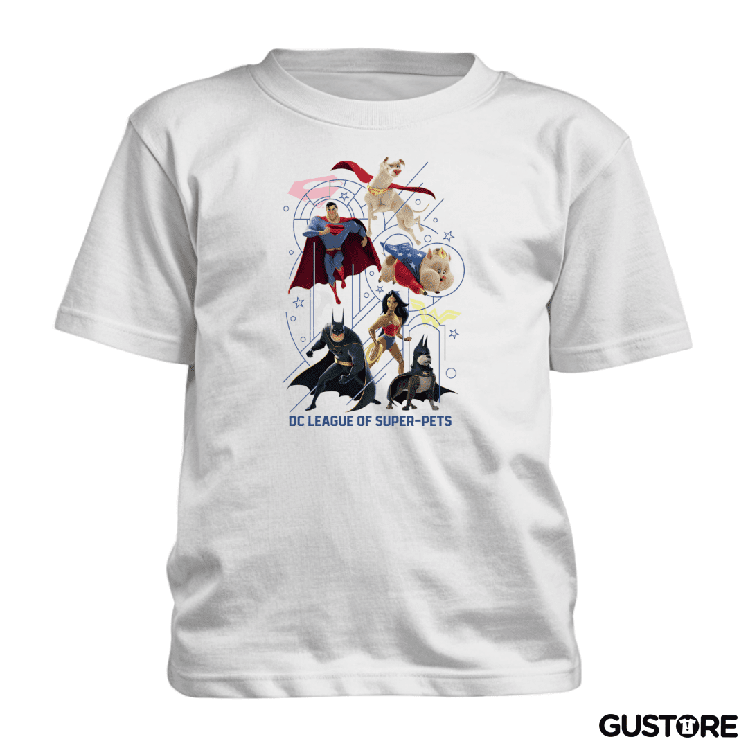 Polera de niño Liga de la Justicia de las Supermascotas