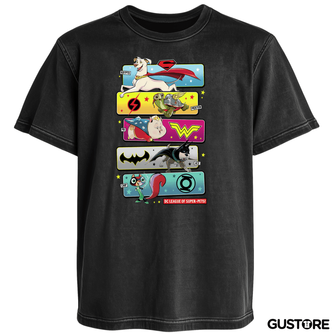 Polera desgastada Supermascotas