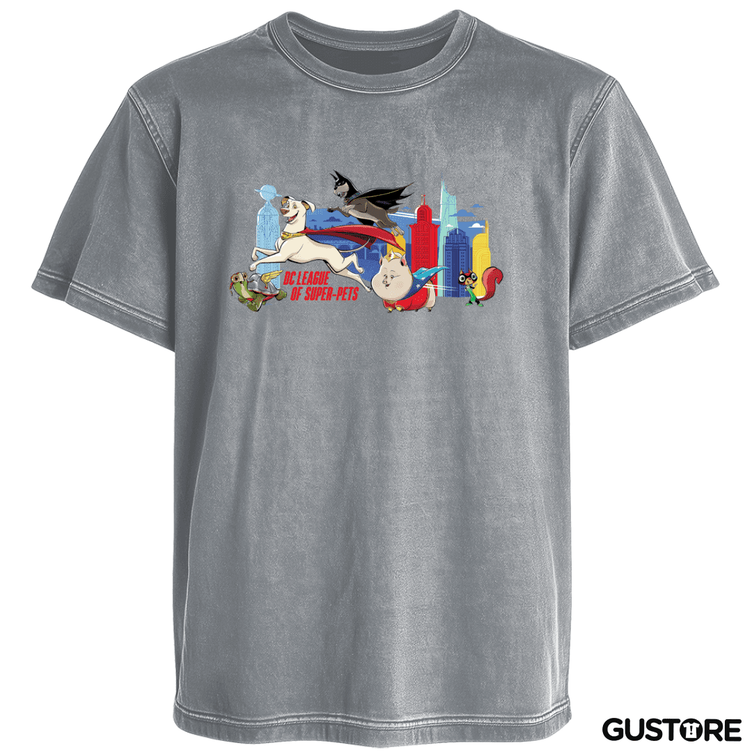 Polera desgastada Krypto y las Supermascotas