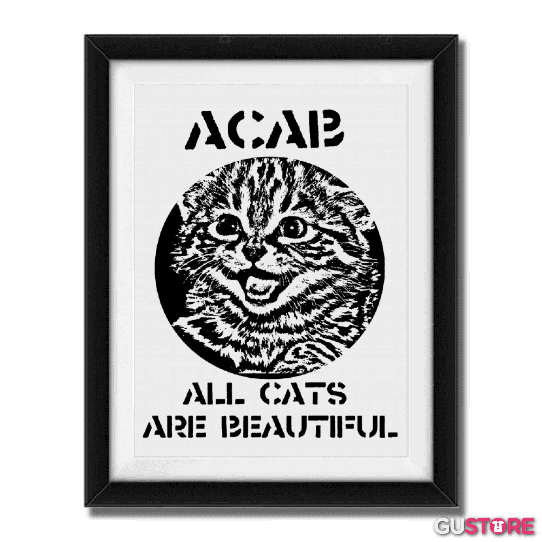 Cuadro decorativo All Cat Are Beautiful