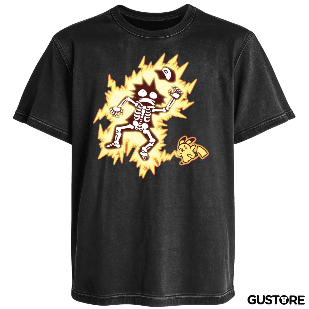 Polera desgastada Electrochuu