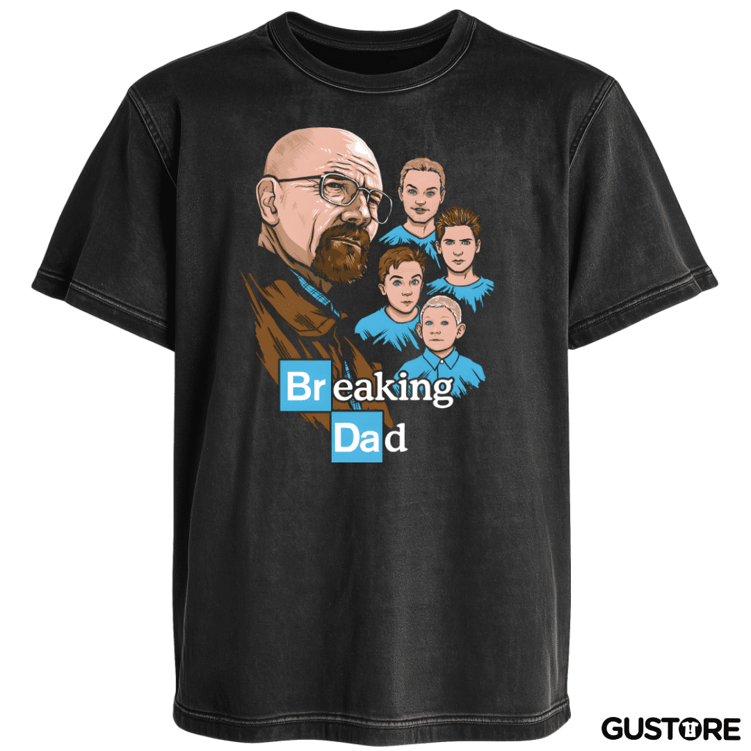 Polera desgastada Breaking Dad