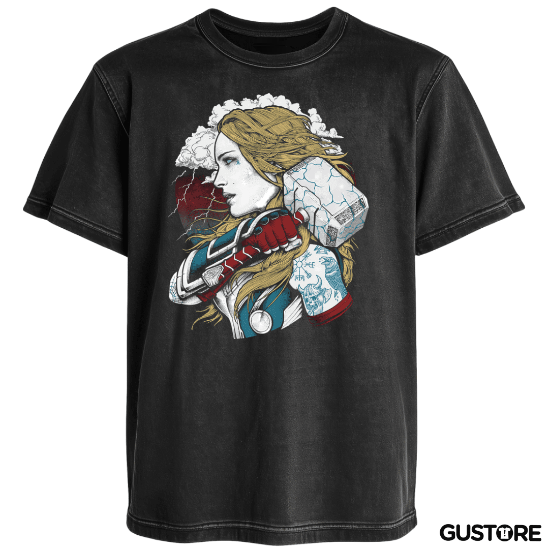 Polera desgastada Thortman