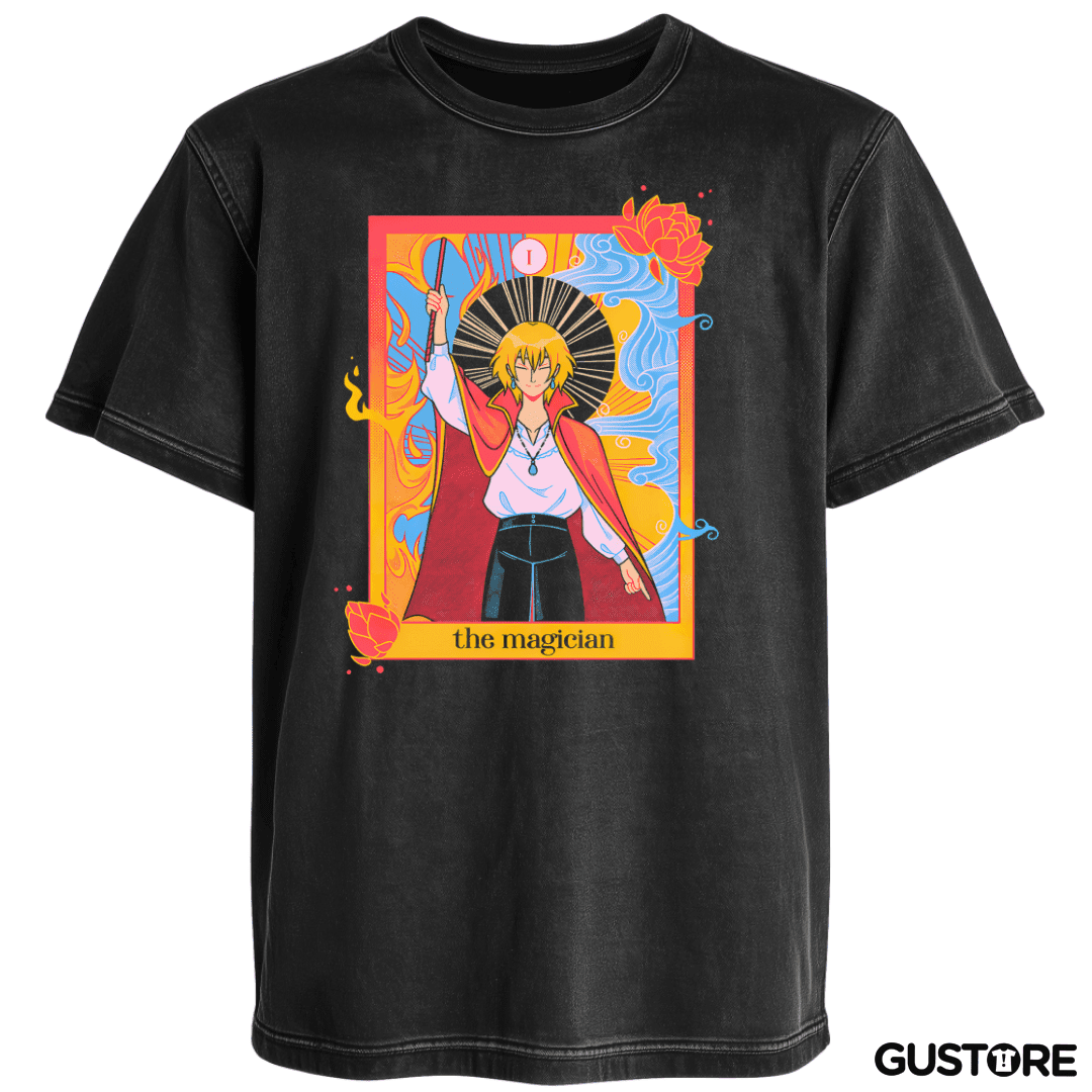 Polera desgastada The Magician 