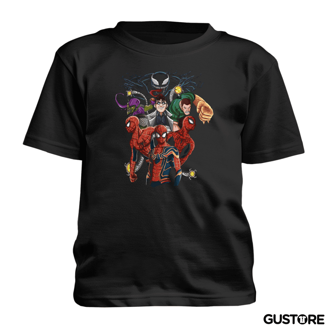 Polera de niño Mutiverso Arácnido 