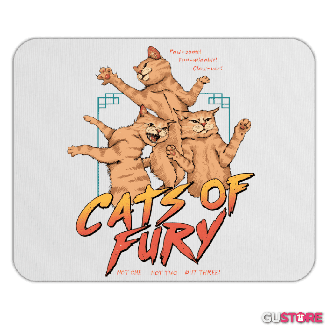 Mousepad Cats of Fury