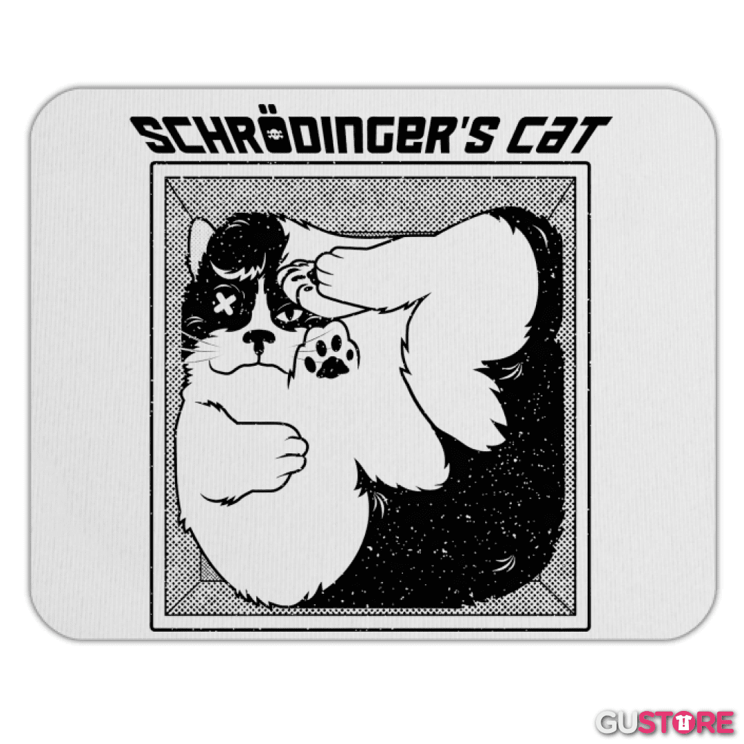 Mousepad El Gato de Schrodinger