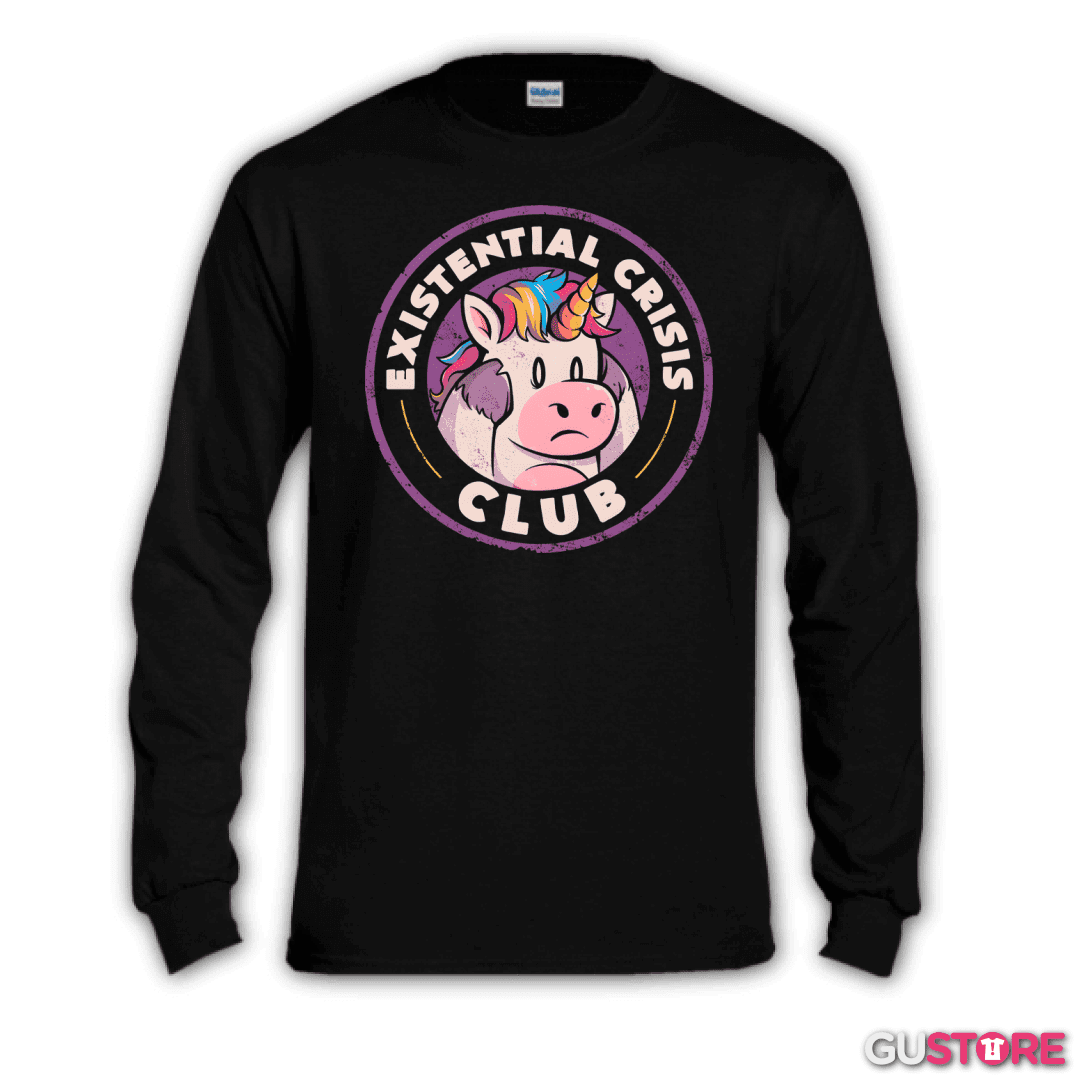 Polera manga larga Existencial Crisis Club