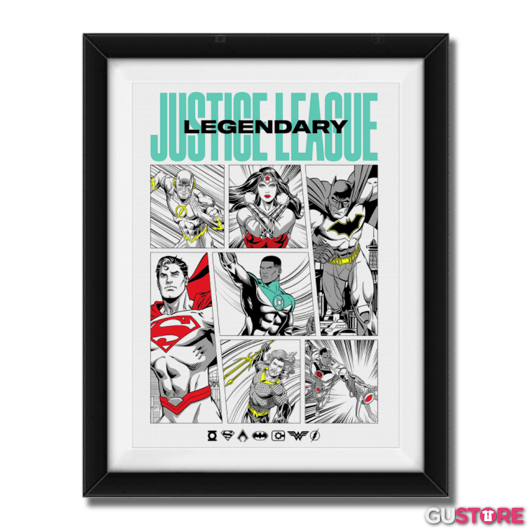 Cuadro decorativo La Legendaria Liga de la Justica