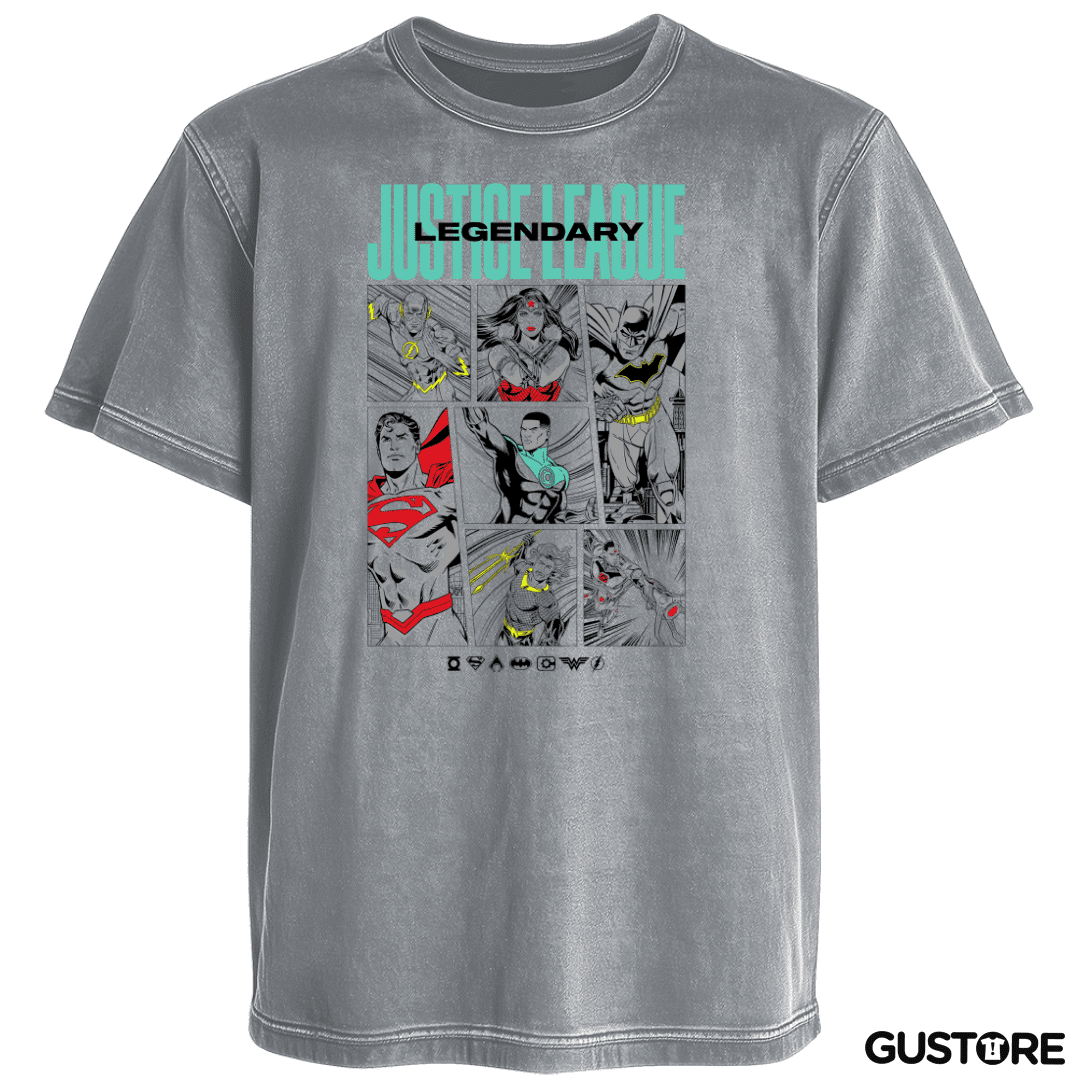 Polera desgastada La Legendaria Liga de la Justica
