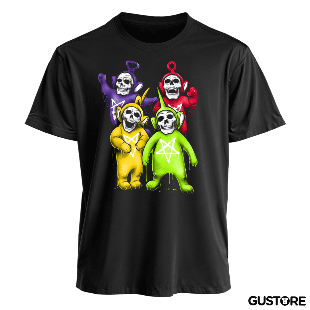 Polera Skeletubbies